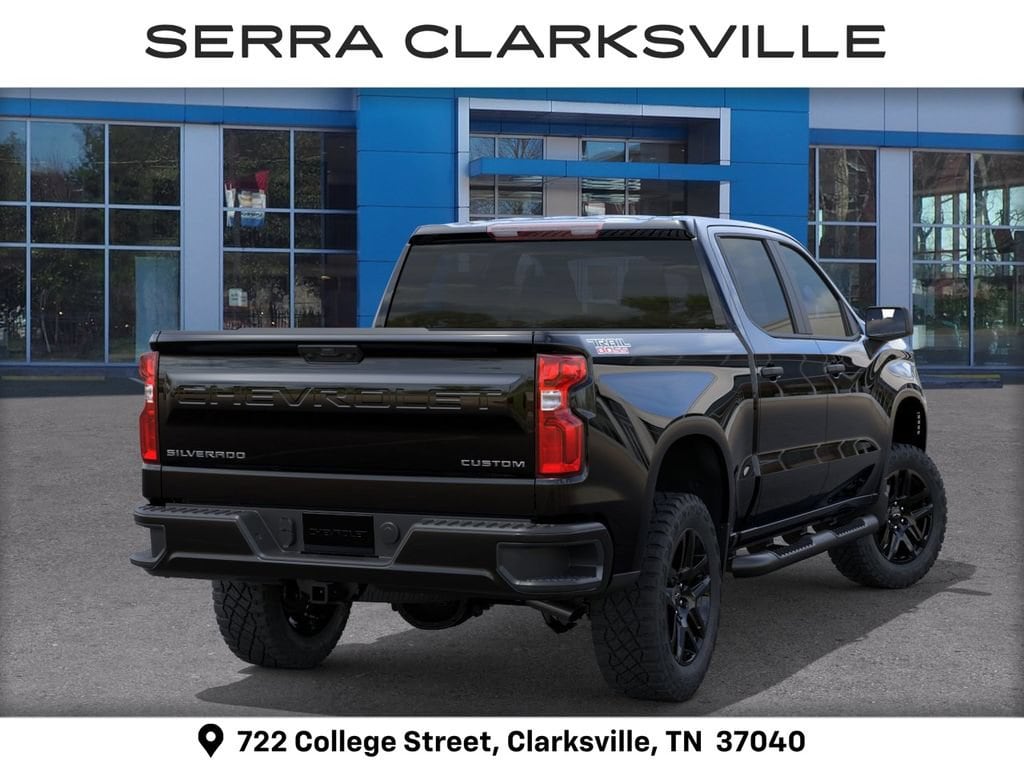 New 2026 Chevrolet Silverado 1500 Custom Trail Boss Truck Crew Cab