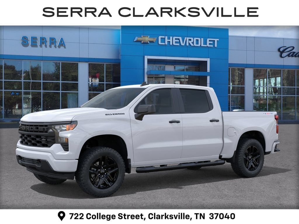 New 2026 Chevrolet Silverado 1500 Custom Truck Crew Cab