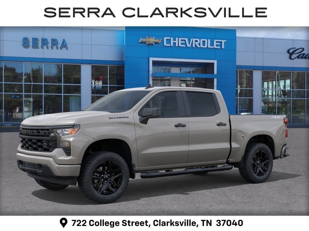 New 2026 Chevrolet Silverado 1500 Custom Truck Crew Cab