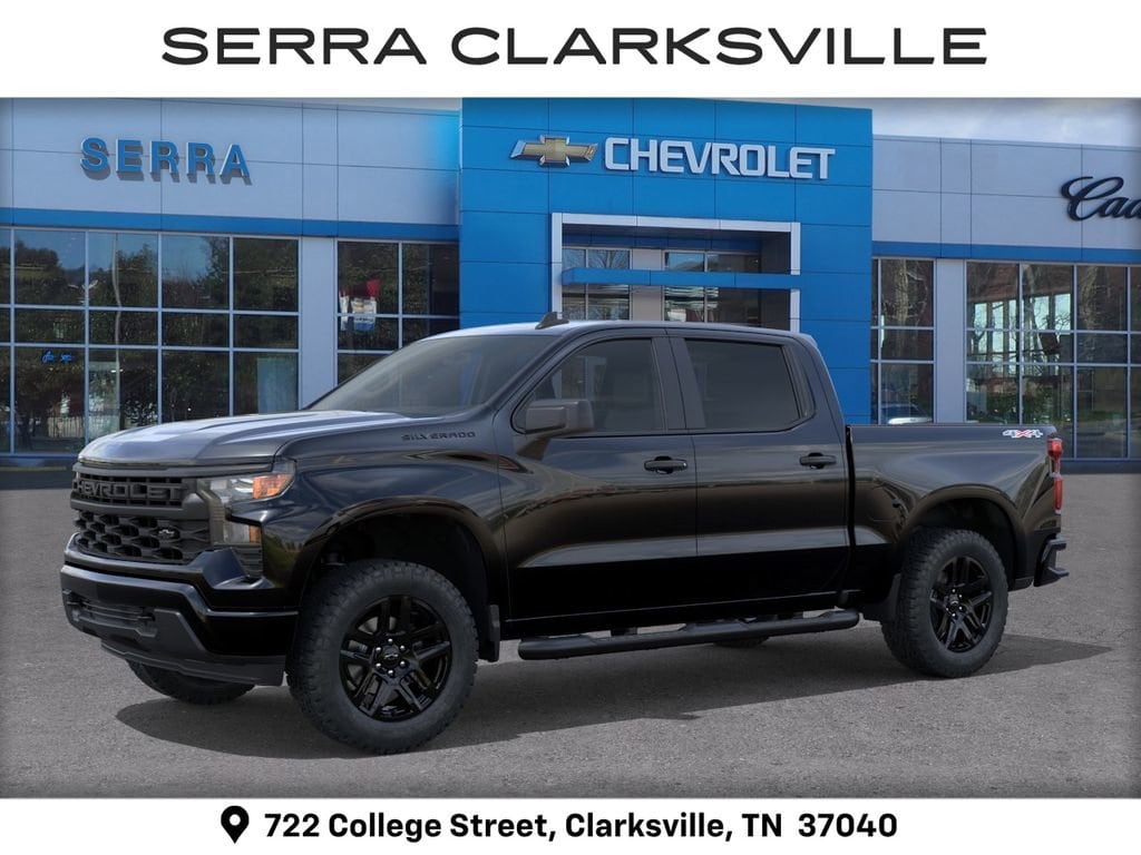New 2026 Chevrolet Silverado 1500 Custom Truck Crew Cab