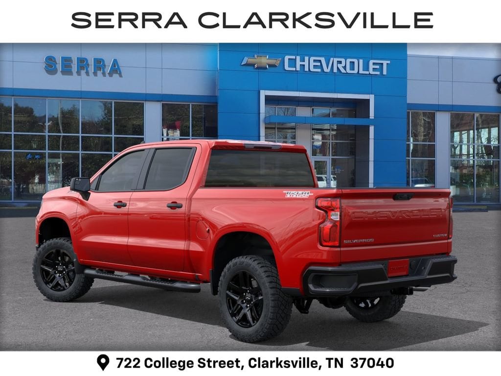 New 2026 Chevrolet Silverado 1500 Custom Trail Boss Truck Crew Cab
