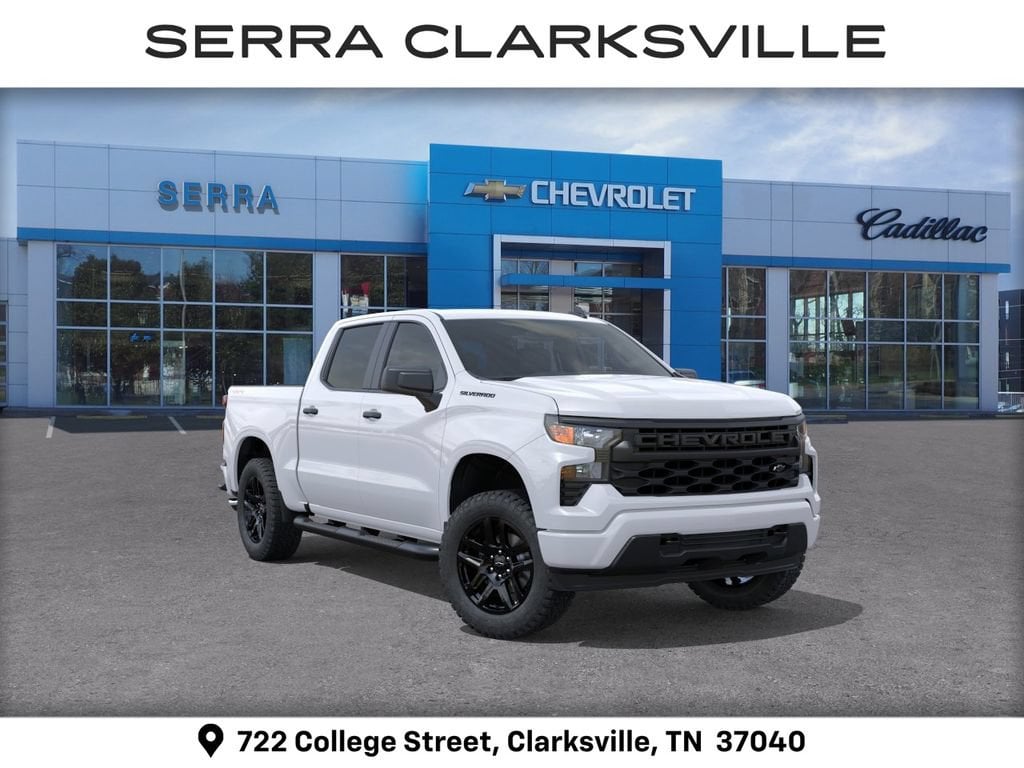 New 2026 Chevrolet Silverado 1500 Custom Truck Crew Cab
