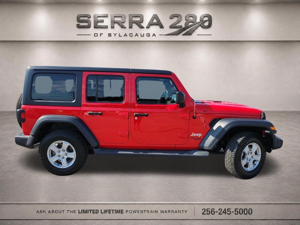 Used 2018 Jeep Wrangler Unlimited Sport 4x4 SUV