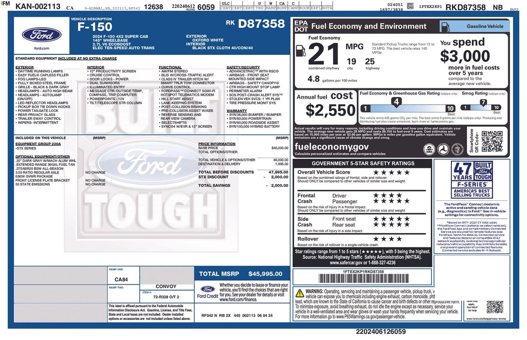 Certified 2024 Ford