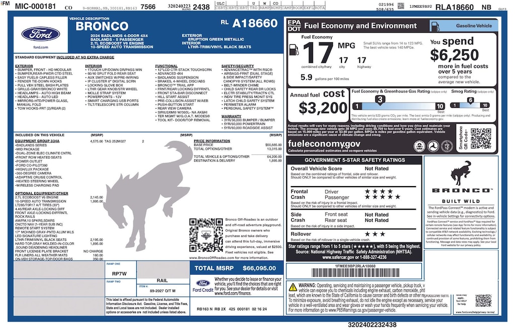 Certified 2024 Ford