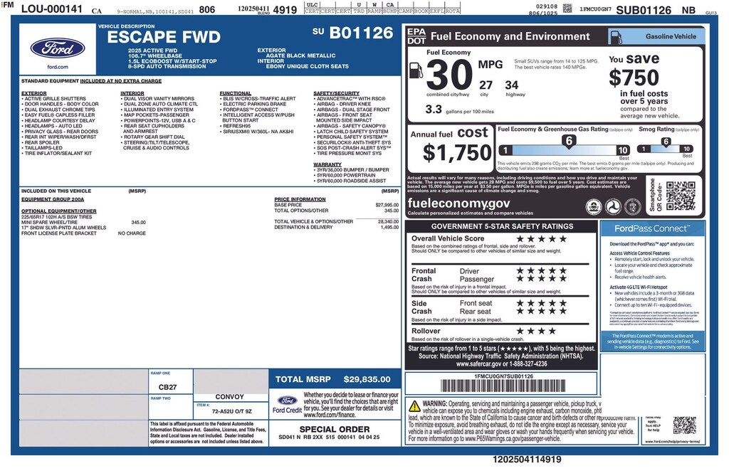 Certified 2025 Ford