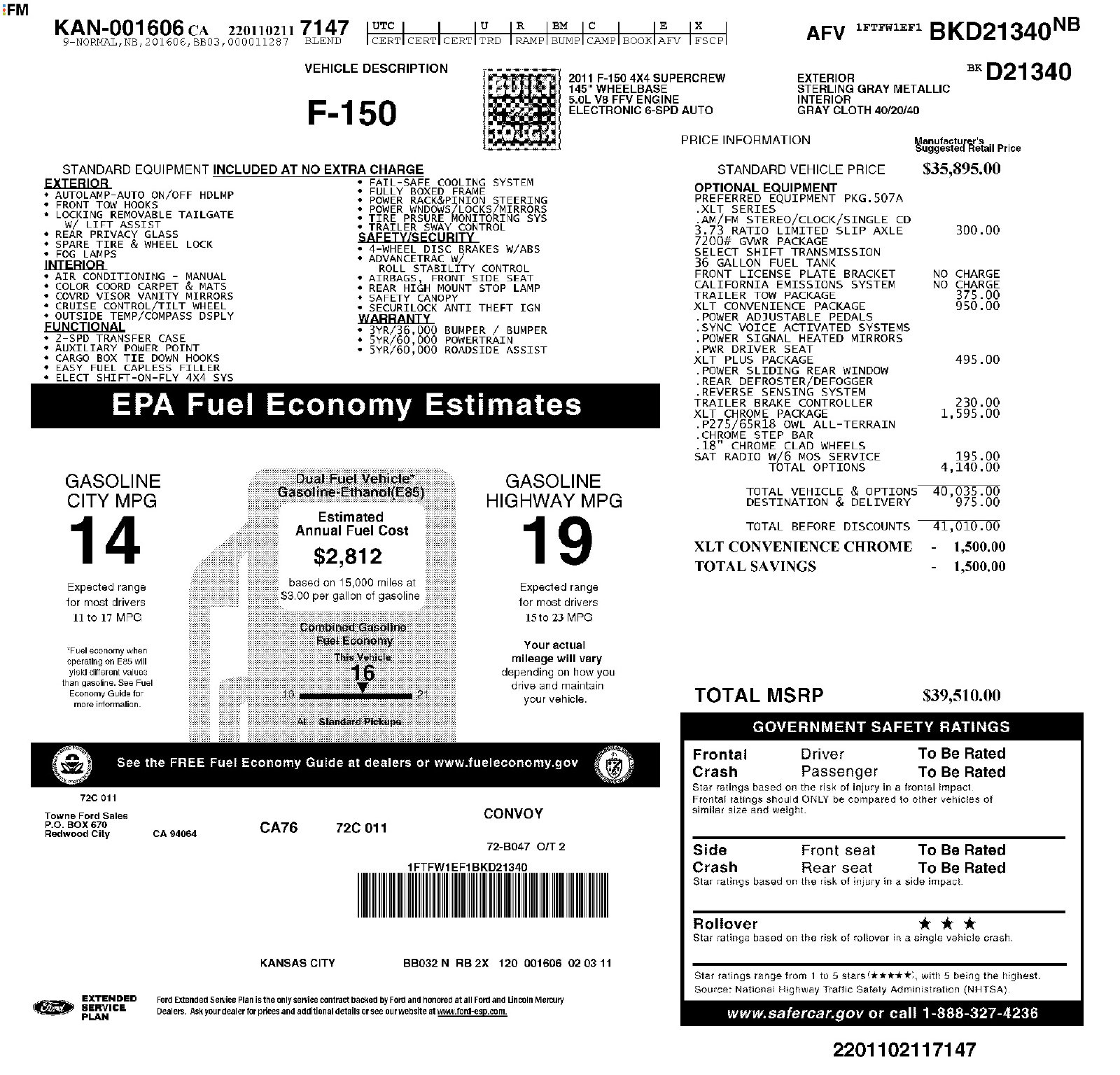 Used 2011 Ford