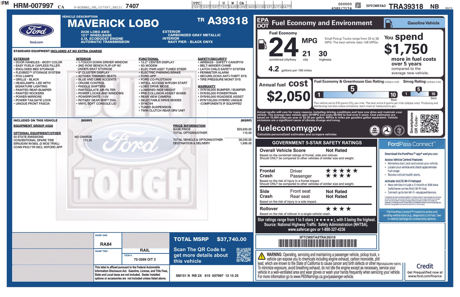 Used 2026 Ford