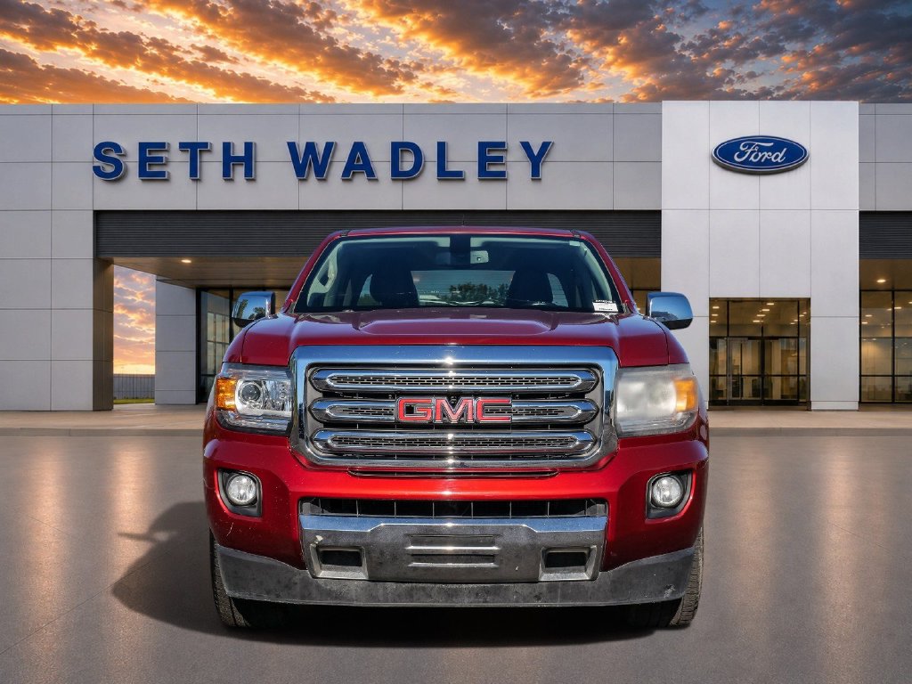 Used 2015 GMC Canyon SLT with VIN 1GTG5CE32F1140493 for sale in Ada, OK