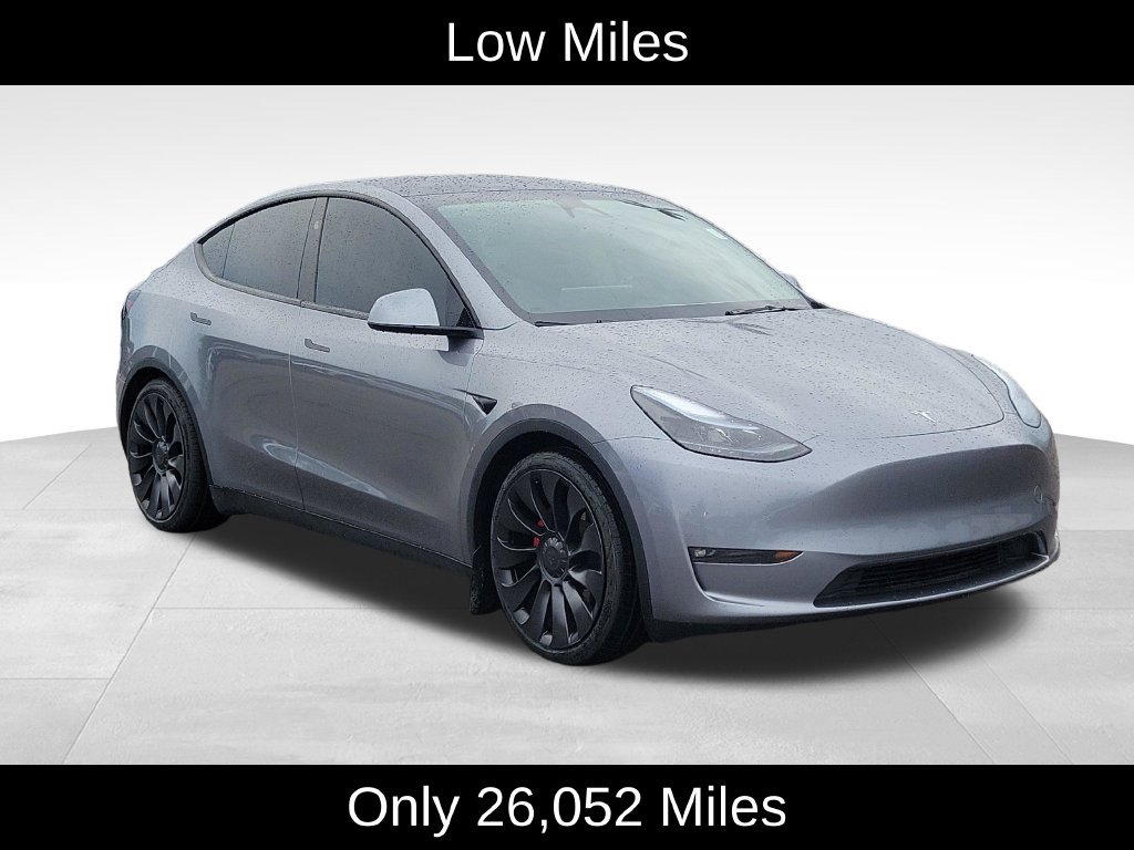Used 2025 Tesla Model Y Performance with VIN 7SAYGDEF7SF304307 for sale in Lansing, MI