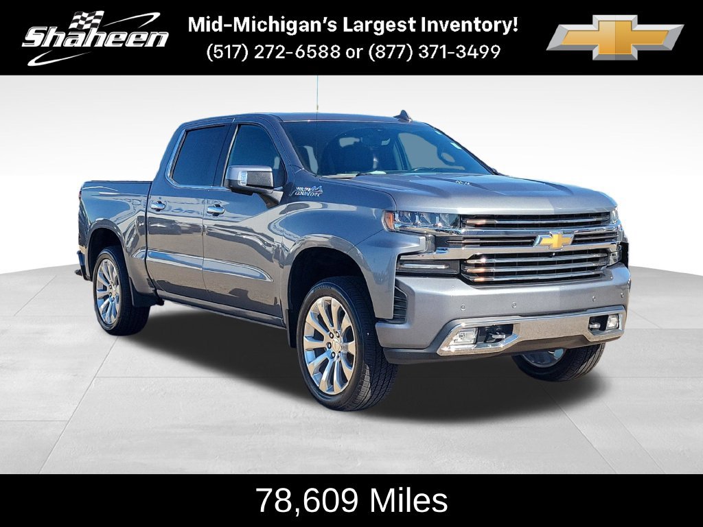 Used 2019 Chevrolet Silverado 1500 High Country Truck Crew Cab