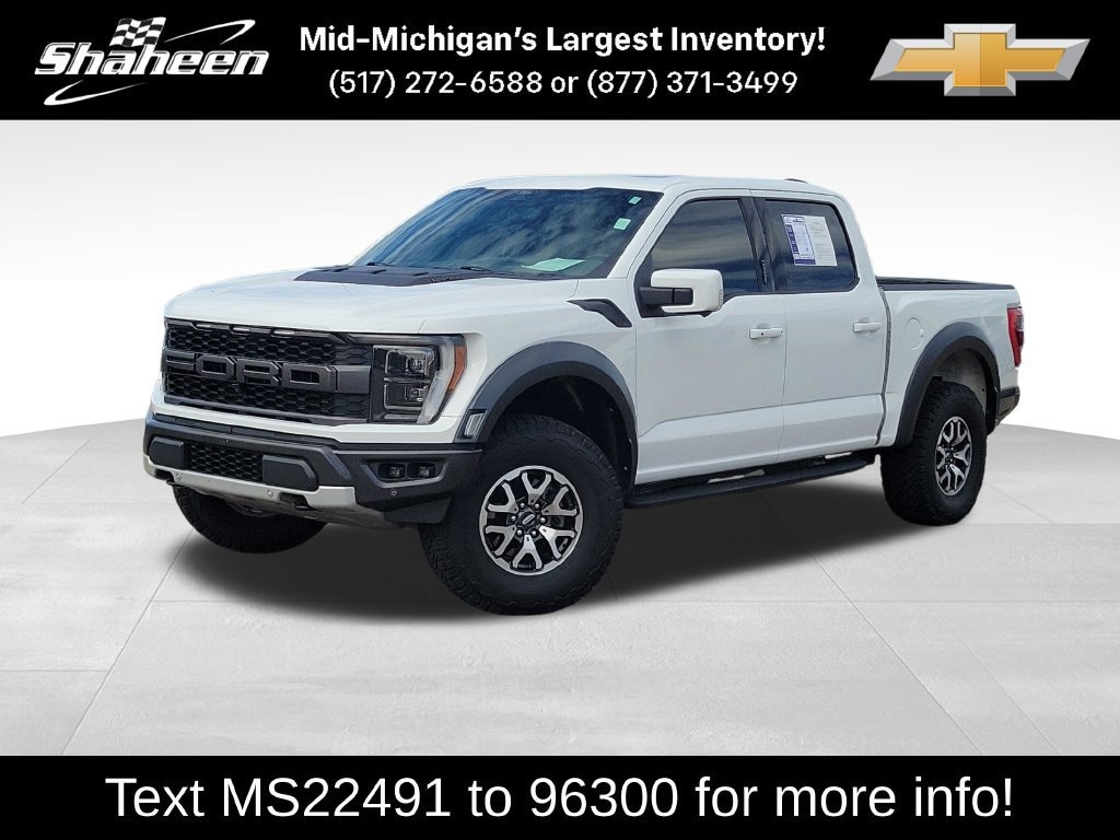 Used 2022 Ford F-150 Raptor Truck SuperCrew Cab