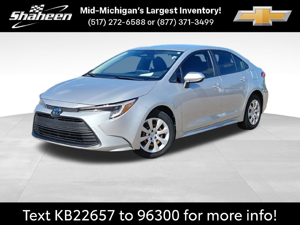 Used 2023 Toyota Corolla Hybrid LE Sedan