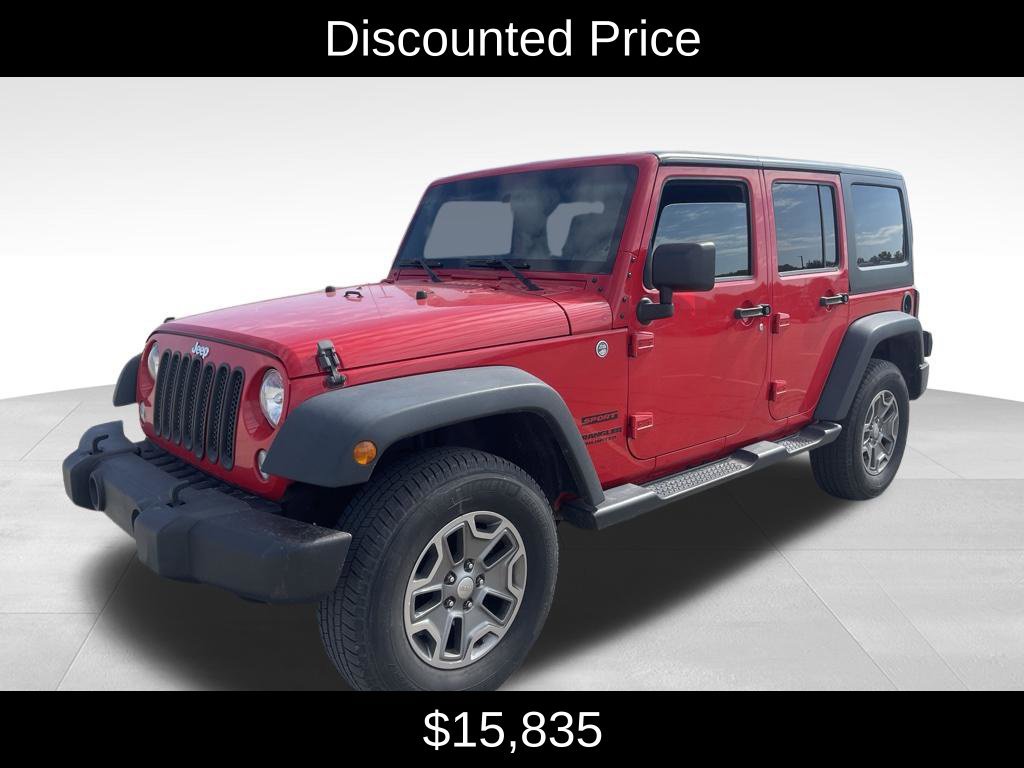 Used 2015 Jeep Wrangler Unlimited Sport SUV