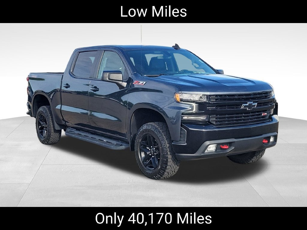 Used 2021 Chevrolet Silverado 1500 LT Trail Boss Truck Crew Cab