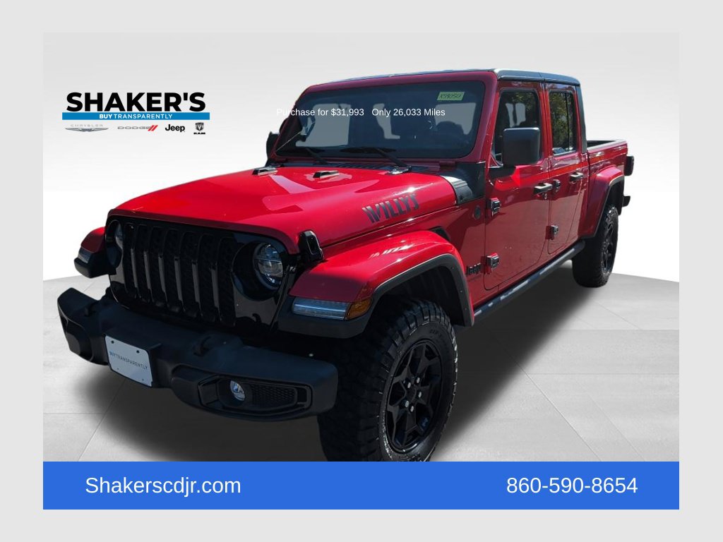 2022 Jeep Gladiator WILLYS