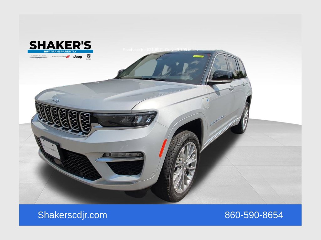 Certified 2023 Jeep Grand Cherokee Summit 4xe SUV