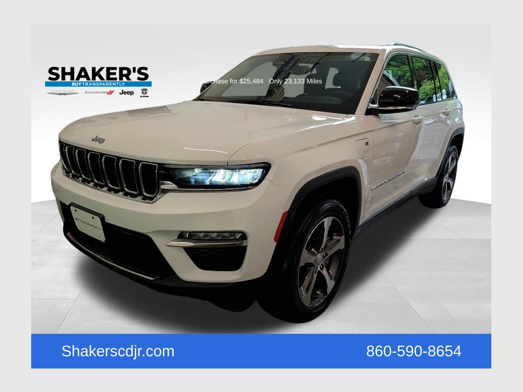Certified 2023 Jeep Grand Cherokee 4xe SUV