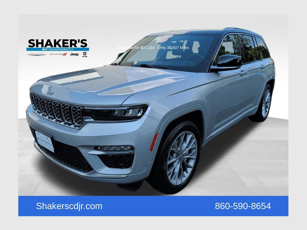 Certified 2023 Jeep Grand Cherokee Summit SUV