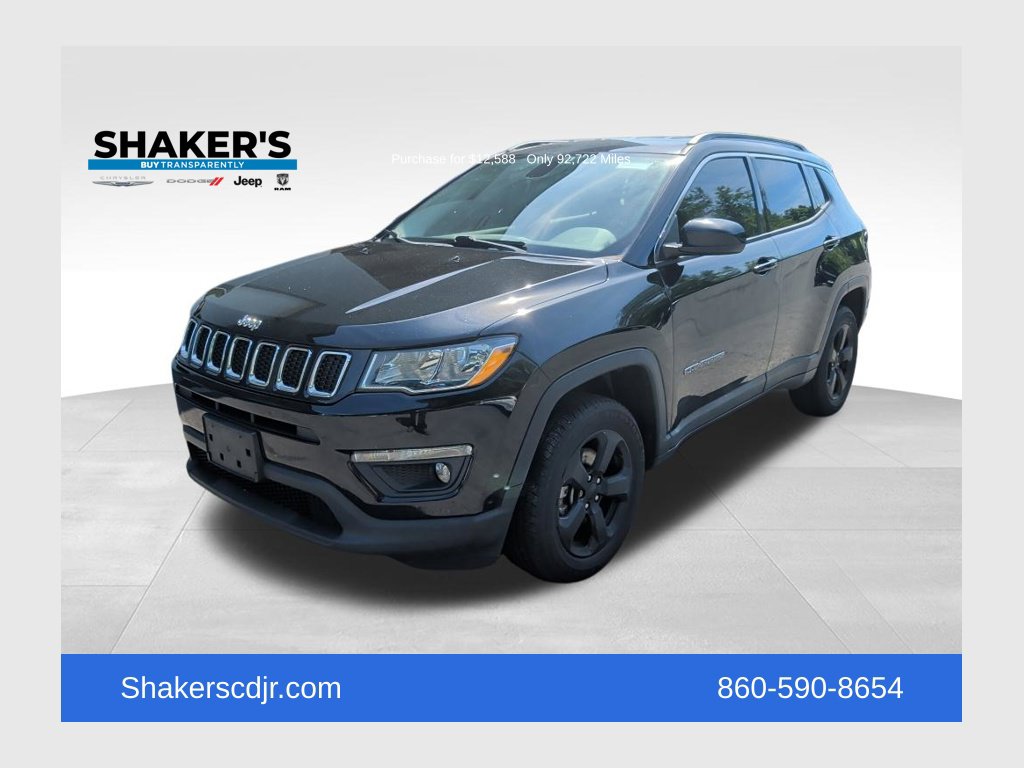 Certified 2019 Jeep Compass Latitude 4x4 SUV