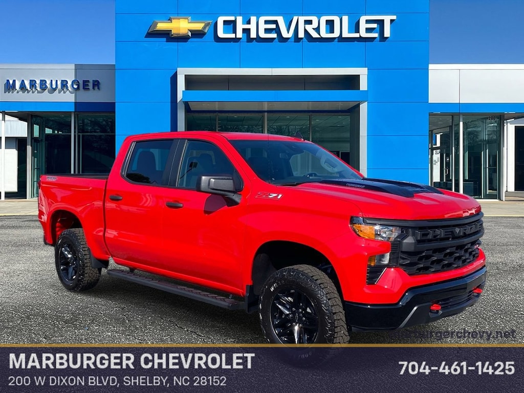 New 2026 Chevrolet Silverado 1500 Custom Trail Boss Truck