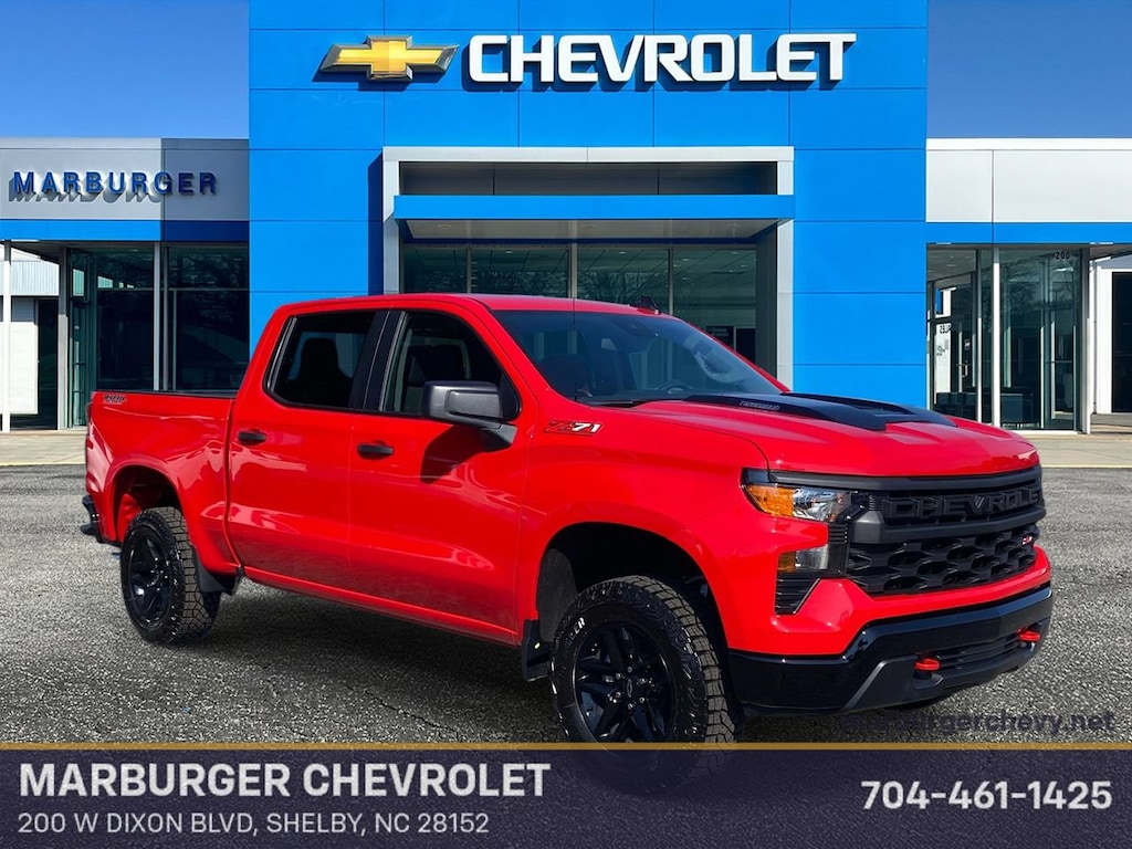 New 2026 Chevrolet Silverado 1500 Custom Trail Boss Truck