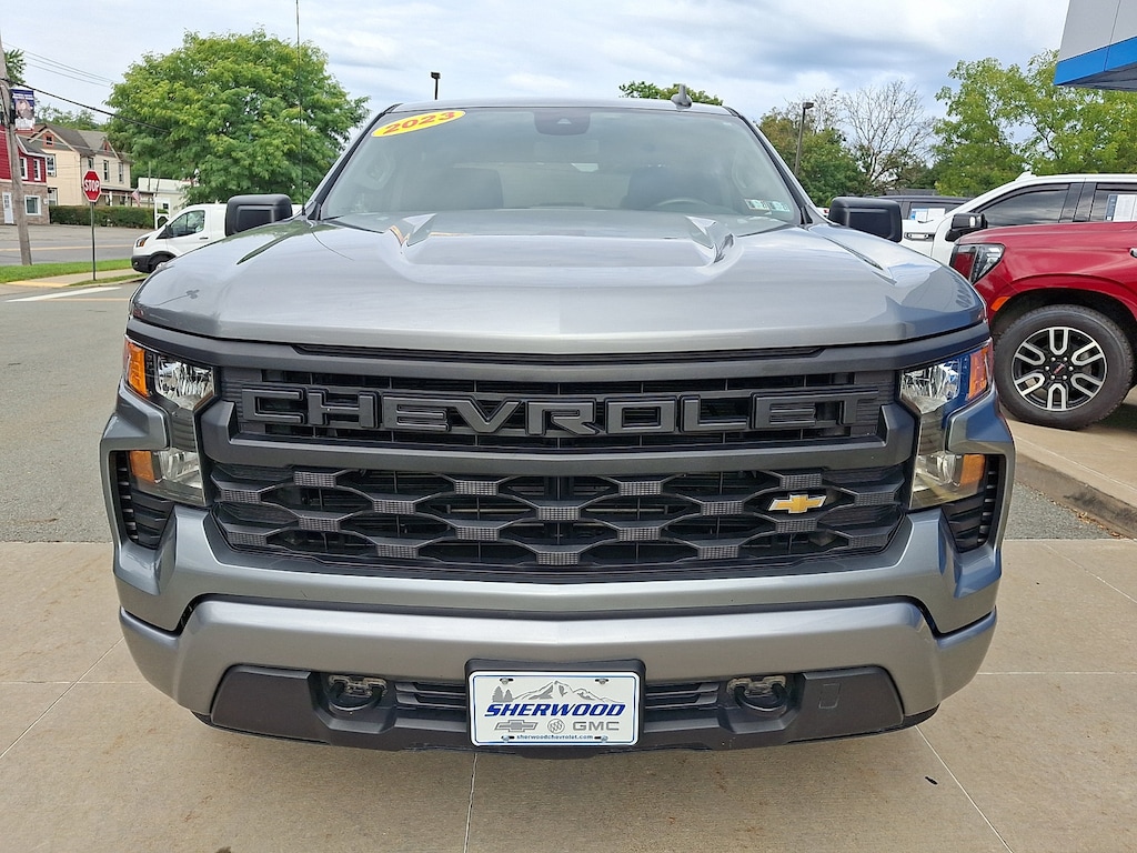 Used 2023 Chevrolet Silverado 1500 Custom Crew Cab Pickup