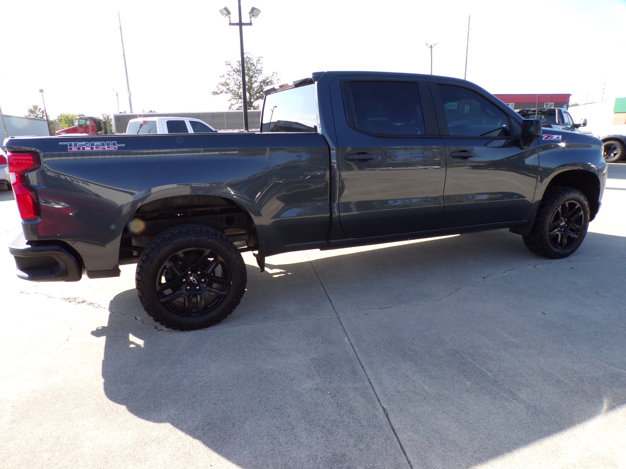 Used 2021 Chevrolet Silverado 1500 Custom Trail Boss Truck Crew Cab
