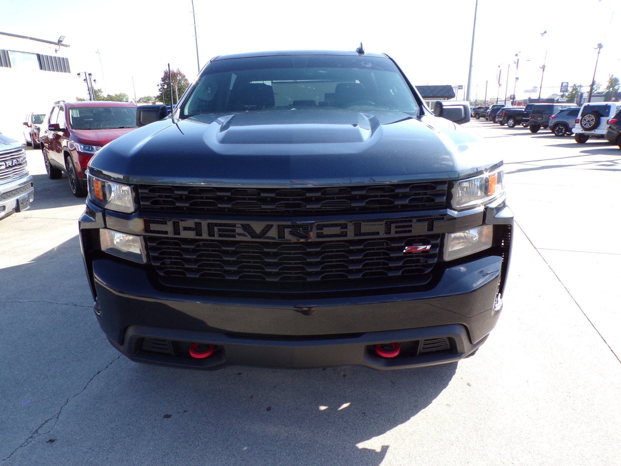 Used 2021 Chevrolet Silverado 1500 Custom Trail Boss Truck Crew Cab