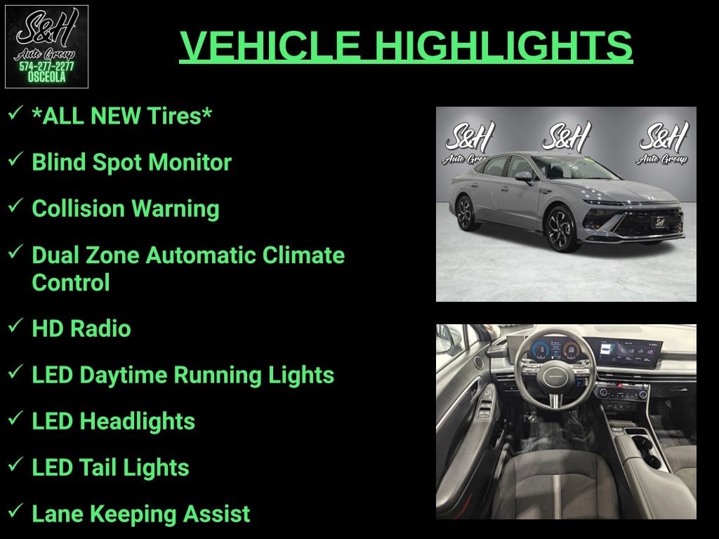 Used 2024 Hyundai Sonata SEL Sedan