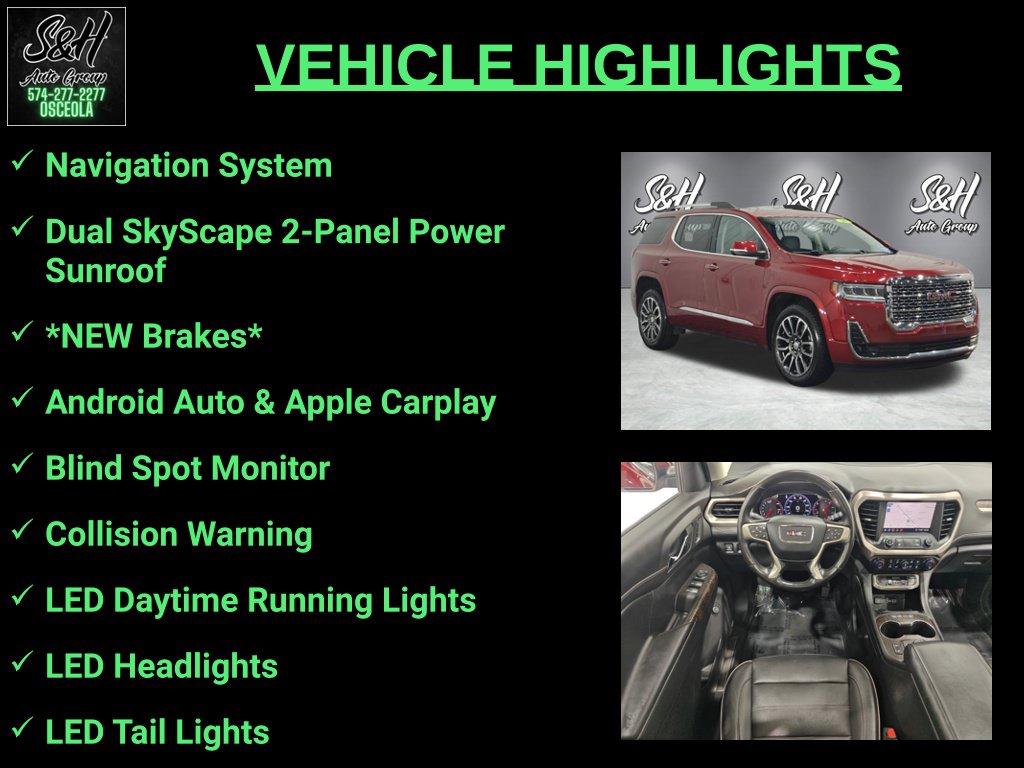 Used 2020 GMC Acadia Denali SUV