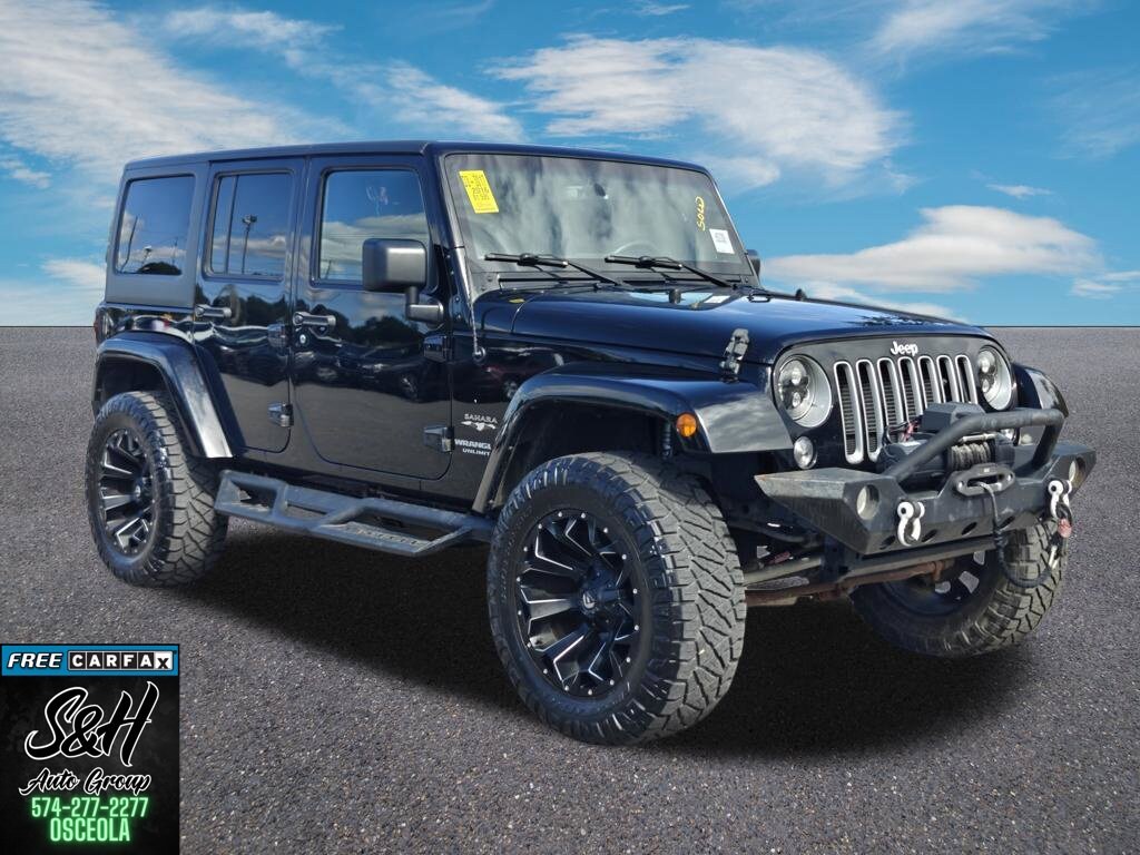 Used 2016 Jeep Wrangler Unlimited Sahara SUV