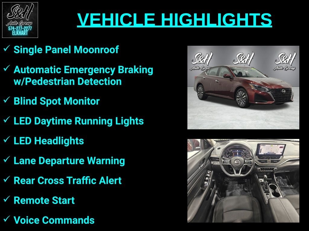 Used 2023 Nissan Altima 2.5 SV Sedan
