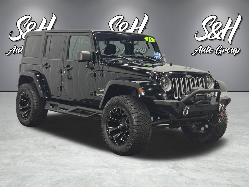Used 2016 Jeep Wrangler Unlimited Sahara SUV