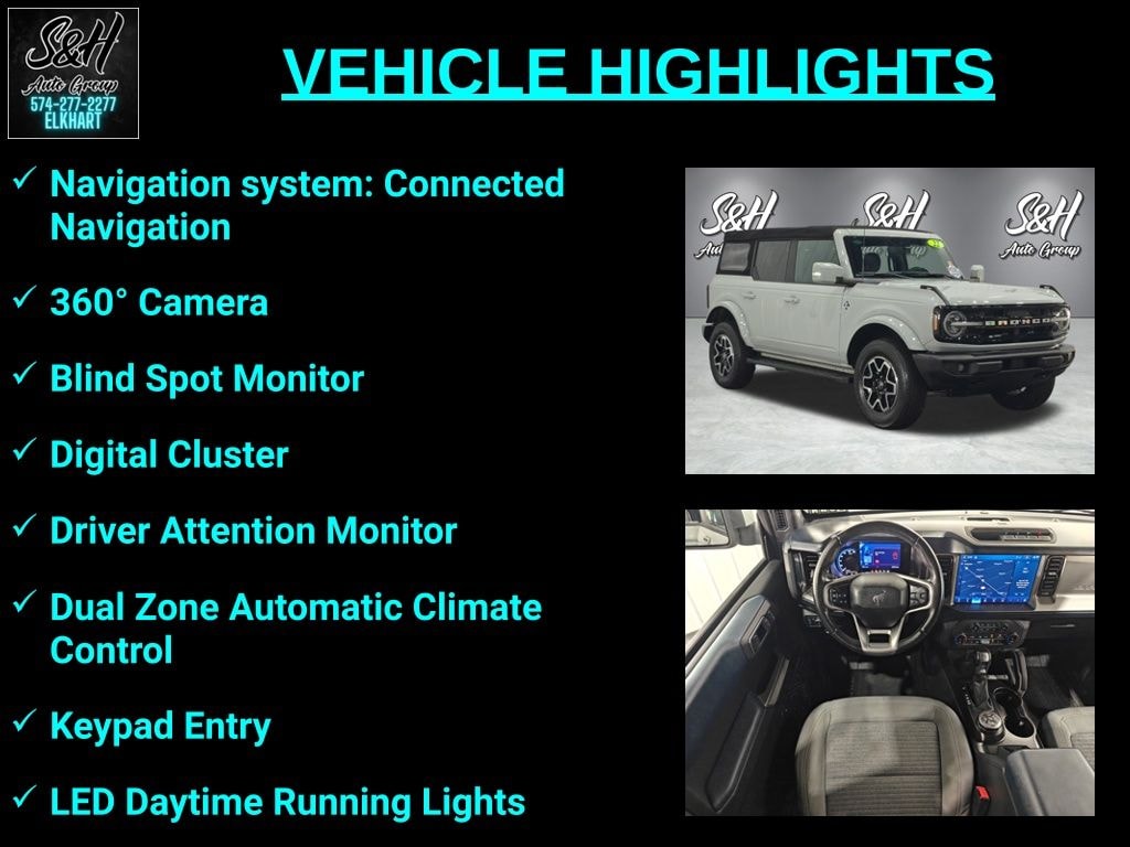Used 2022 Ford Bronco Outer Banks SUV