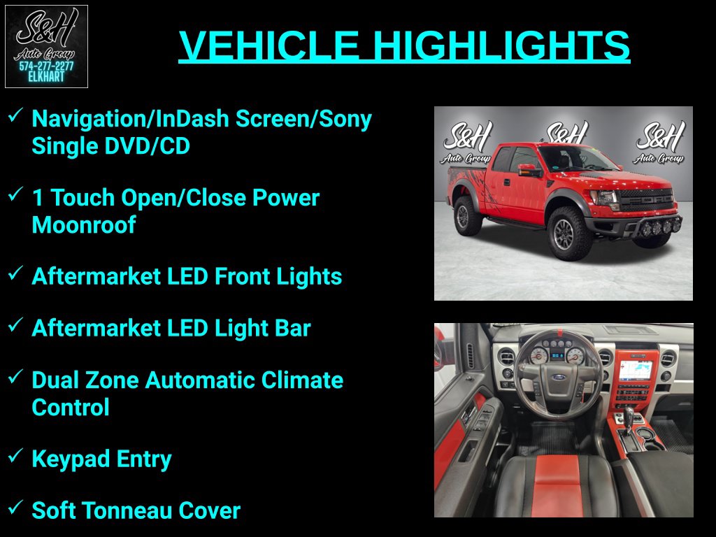 Used 2010 Ford F-150 SVT Raptor Truck