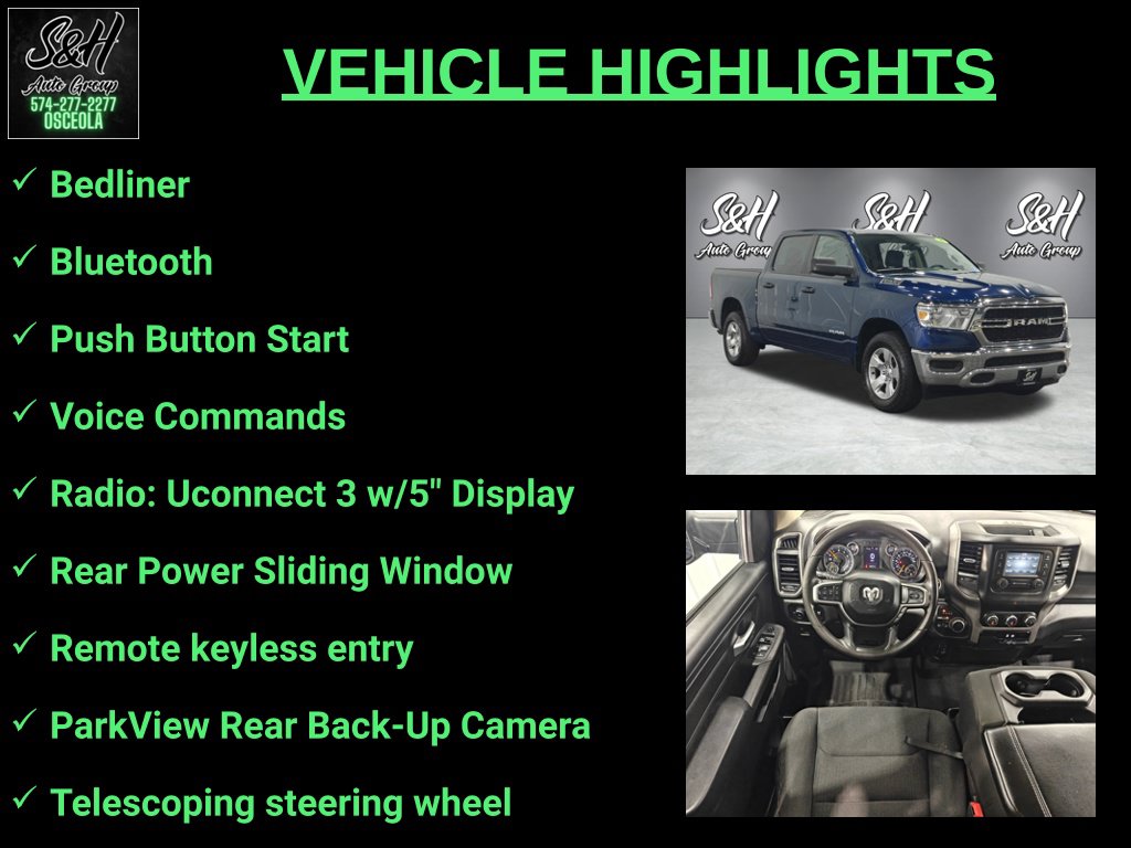 Used 2019 Ram 1500 Tradesman Truck