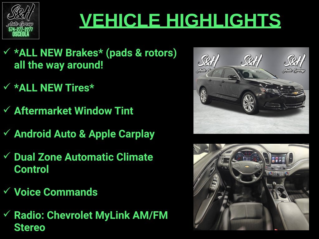Used 2016 Chevrolet Impala LT Sedan