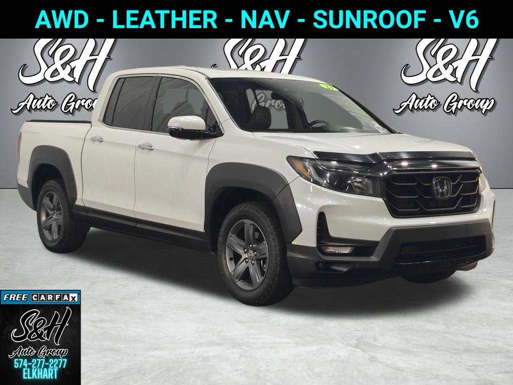 Used 2021 Honda Ridgeline RTL-E Truck
