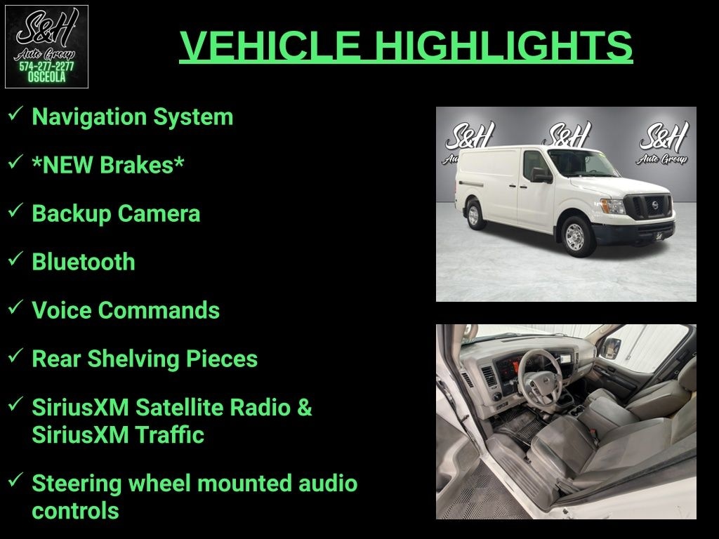 Used 2020 Nissan NV2500 HD SV Cargo Van