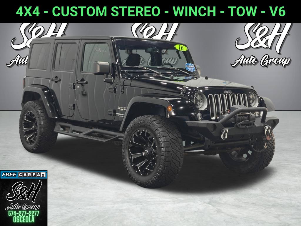 Used 2016 Jeep Wrangler Unlimited Sahara SUV