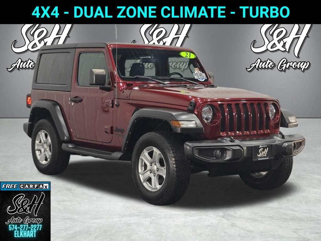Used 2021 Jeep Wrangler Sport S SUV