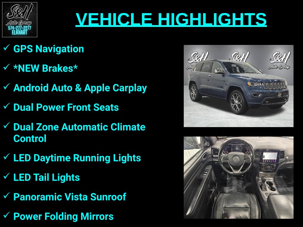 Used 2020 Jeep Grand Cherokee Overland SUV