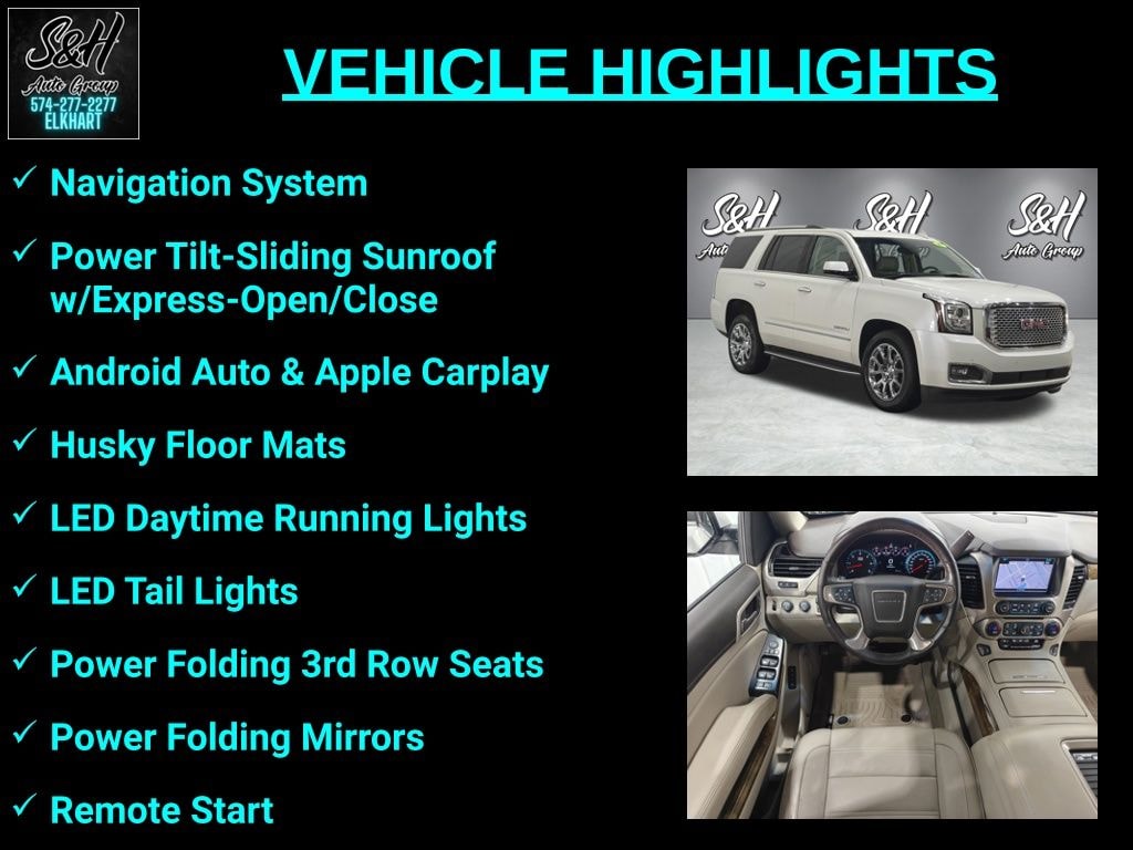 Used 2017 GMC Yukon Denali SUV