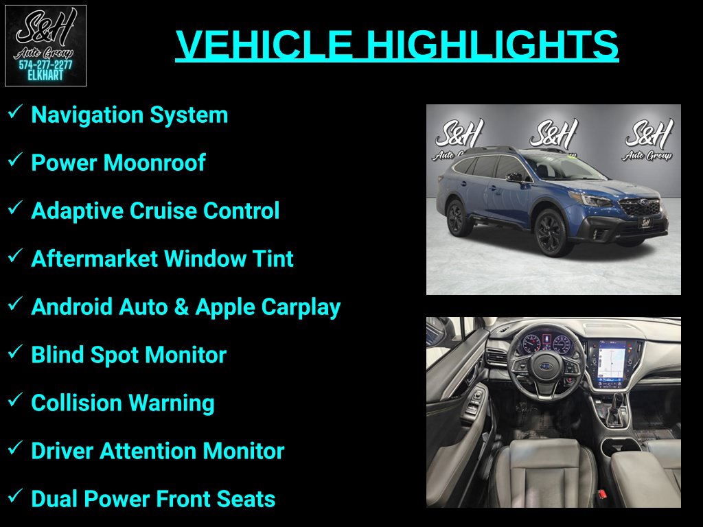 Used 2022 Subaru Outback Onyx Edition XT SUV