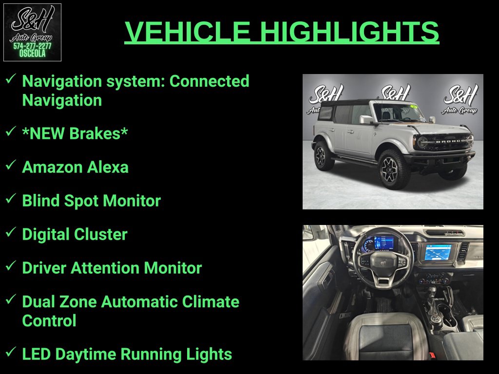 Used 2021 Ford Bronco Outer Banks SUV