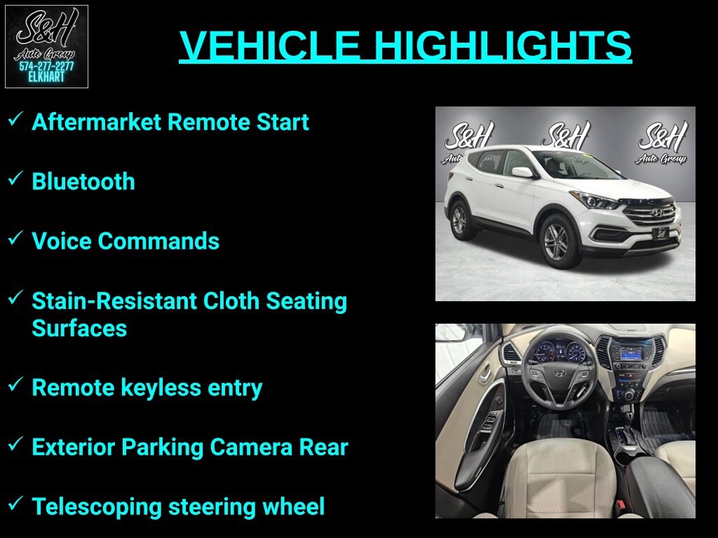 Used 2018 Hyundai Santa Fe Sport 2.4 Base SUV