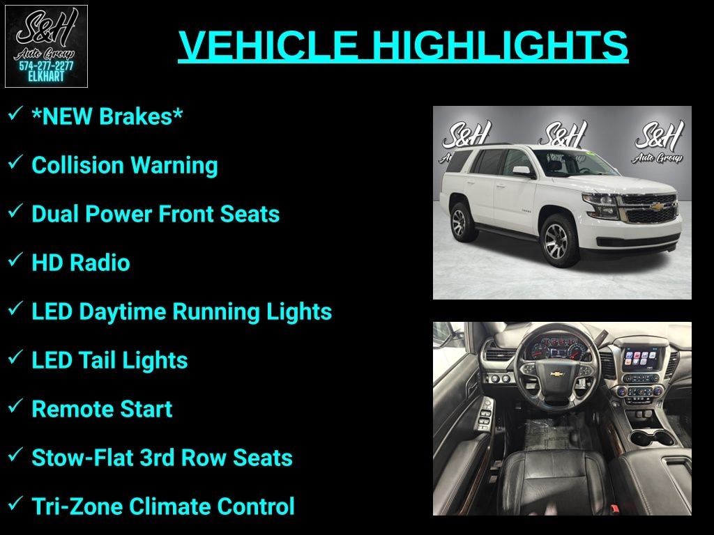 Used 2015 Chevrolet Tahoe LT SUV