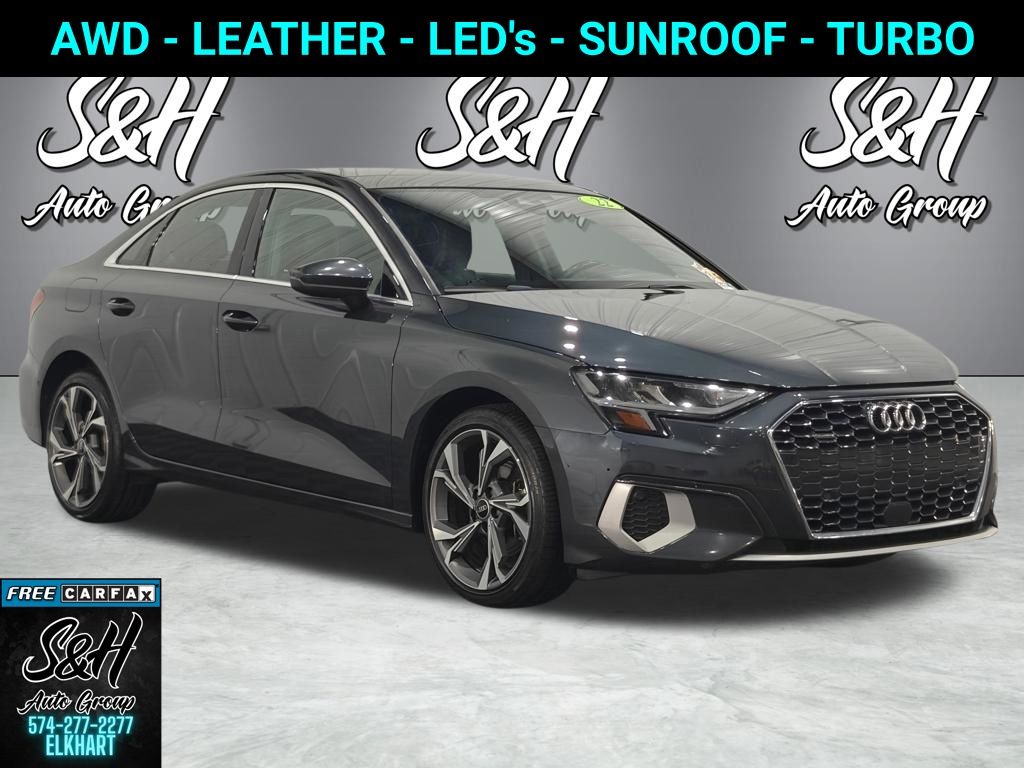 2022 Audi A3 Sedan Premium