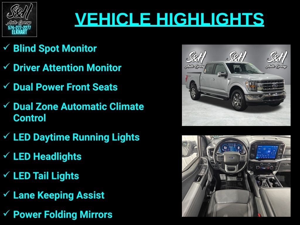 Used 2022 Ford F-150 Lariat Truck